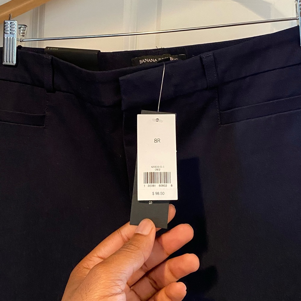 Size 8 Banana Republic Navy Blue Dress Pants.